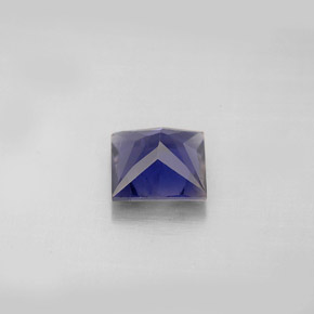 1,20 ctw natürlicher blauer Iolith, Quadrat, VS