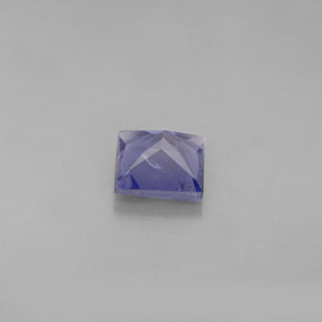 0,94 ctw natürlicher blauer Iolith, Quadrat, VS