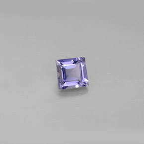 0,55 ctw natürlicher blauer Iolith, Quadrat, VS