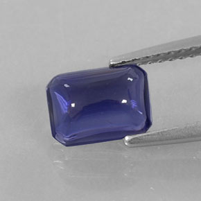 1,29 ctw natürlicher blauer Iolith, Transparent, Transparent / Lichtdurchlässig