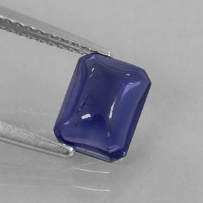1,28 ctw natürlicher blauer Iolith, Transparent, Transparent / Lichtdurchlässig