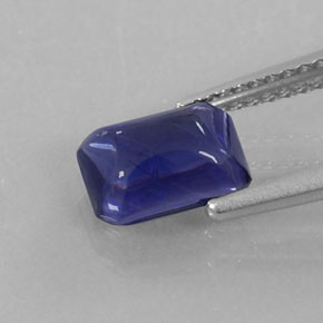 1,28 ctw natürlicher blauer Iolith, Transparent, Transparent / Lichtdurchlässig