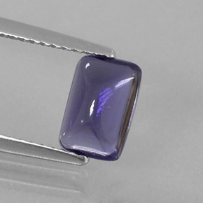 0,79 ctw natürlicher blauer Iolith, Transparent, Transparent / Lichtdurchlässig