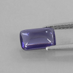 0,79 ctw natürlicher blauer Iolith, Transparent, Transparent / Lichtdurchlässig