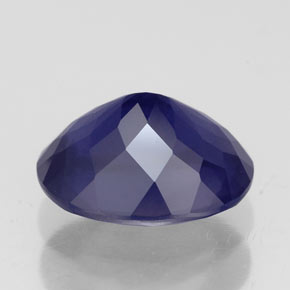 9,17 ctw natürlicher violett-blau Iolith, Oval Schliff, VS-SI