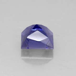 1,08 ctw natürlicher blauer Iolith, Quadrat, VVS-VS