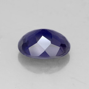 9,17 ctw natürlicher violett-blau Iolith, Oval Schliff, VS