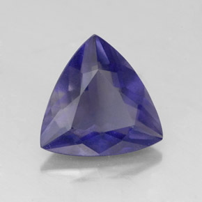 1,64 ctw natürlicher blauer Iolith, Trillion, VS-SI