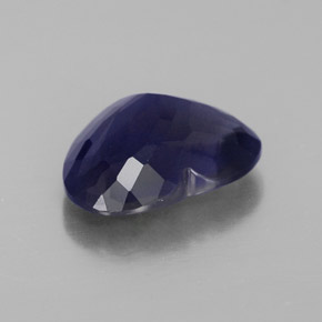 2,67 ctw natürlicher blauer Iolith, Herzform, VS-SI
