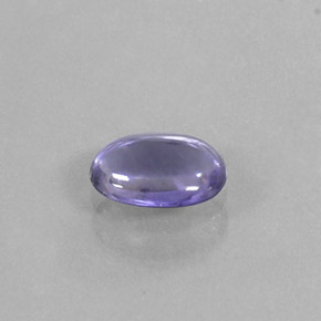 0,55 ctw natürlicher blauer Iolith, Oval Schliff, Transparent