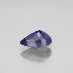1,18 ctw natürlicher blauer Iolith, Birnenform, VS