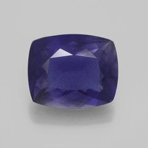 9,17 ctw natürlicher violett-blau Iolith, Kissen, VS