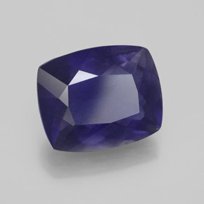 9,17 ctw natürlicher violett-blau Iolith, Kissen, VS
