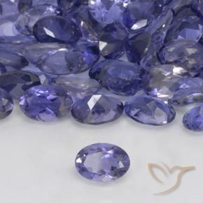 9,17 ctw natürlicher Silberblau Iolith, Oval, VS