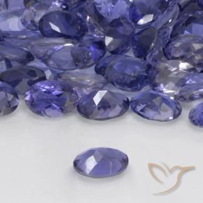9,17 ctw natürlicher Silberblau Iolith, Oval, VS