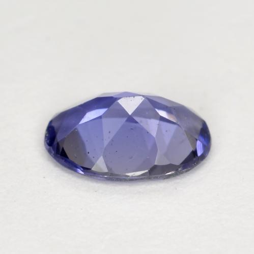 0,32 ctw natürlicher blauer Iolith, Oval Schliff, VVS-VS