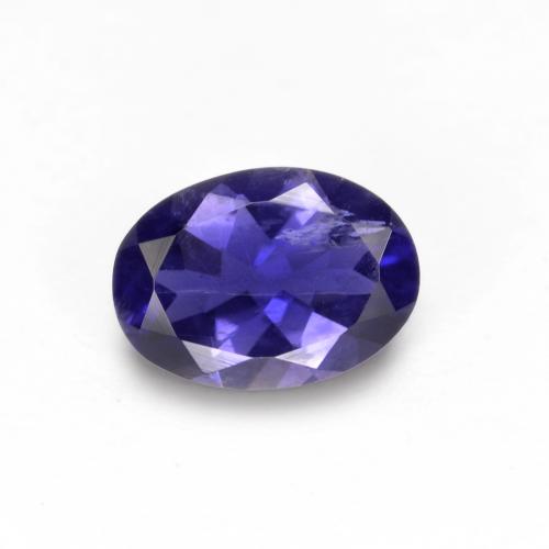 0,59 ctw natürlicher violetter Iolith, Oval Schliff, VS-SI