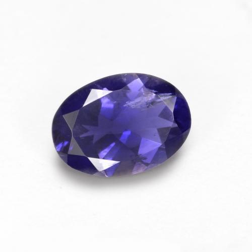 0,59 ctw natürlicher violetter Iolith, Oval Schliff, VS-SI