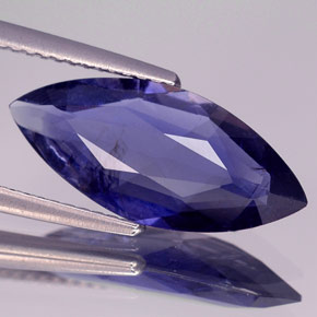 2,98 ctw natürlicher violetter Iolith, Marquise, VS-SI