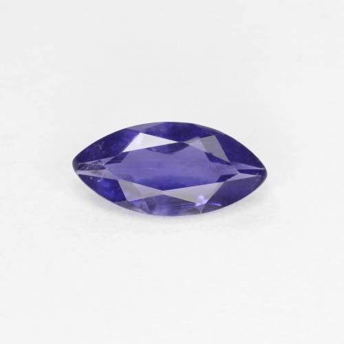 0,44 ctw natürlicher blauer Iolith, Marquise, VS