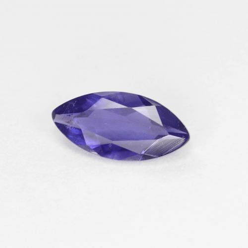 0,44 ctw natürlicher blauer Iolith, Marquise, VS