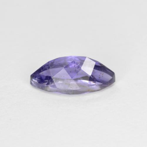 0,56 ctw natürlicher blauer Iolith, Marquise, SI