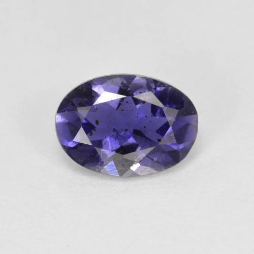 0,52 ctw natürlicher violetter Iolith, Oval Schliff, VS-SI