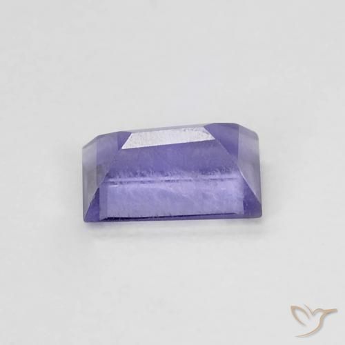 9,17 ctw natürlicher Bläulich-violett Iolith, Baguette, VS