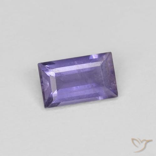 9,17 ctw natürlicher Hellrosa Violett Iolith, Baguette, VS