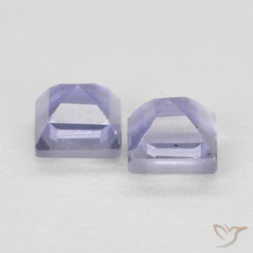 0.20 ct natürliche Silberblau Iolith-Edelsteine, Quadrat, VS