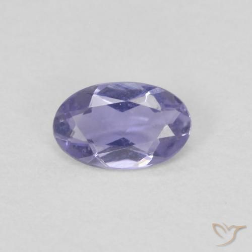 0.15ct Natürlicher Medium Light-Violet Iolith, Oval, VVS