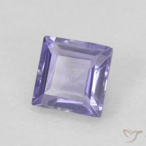 9,17 ctw natürlicher Medium Light-Violet Iolith, Quadrat, VVS