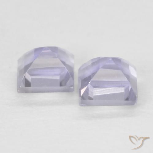 0.22 ct natürliche Helles Himmelblau Iolith-Edelsteine, Quadrat, VS