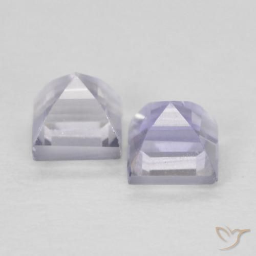 0.22 ct natürliche Hellviolettes Blau Iolith-Edelsteine, Quadrat, VS