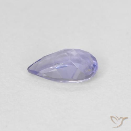 9,17 ctw natürlicher Medium Light-Violet Iolith, Birnenform, VVS