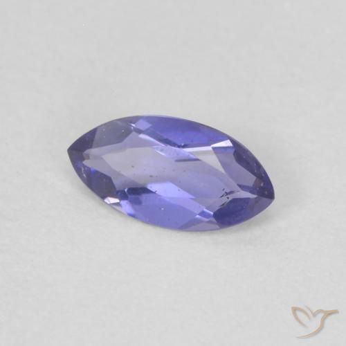 9,17 ctw natürlicher tieflila Iolith, Marquise, VVS
