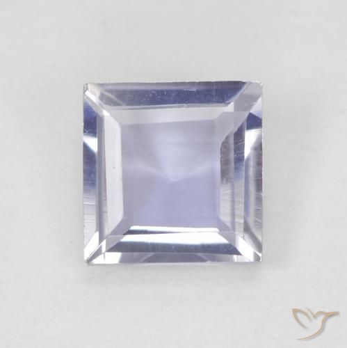 0.28ct Natürlicher Medium Light-Violet Iolith, Quadrat, VVS