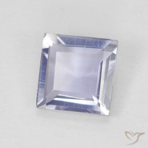 9,17 ctw natürlicher Medium Light-Violet Iolith, Quadrat, VVS