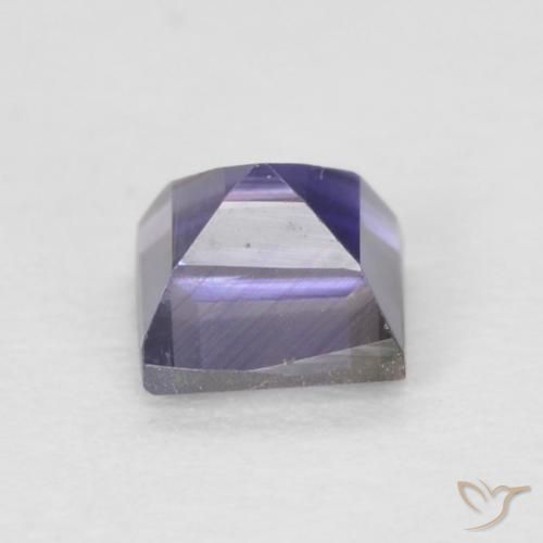 0,23 ctw natürlicher violetter Iolith, Quadrat, VVS
