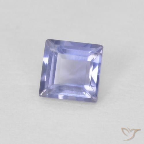 9,17 ctw natürlicher Medium Light-Violet Iolith, Quadrat, VVS