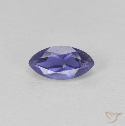 0.26ct Natürlicher tieflila Iolith, Marquise, VS