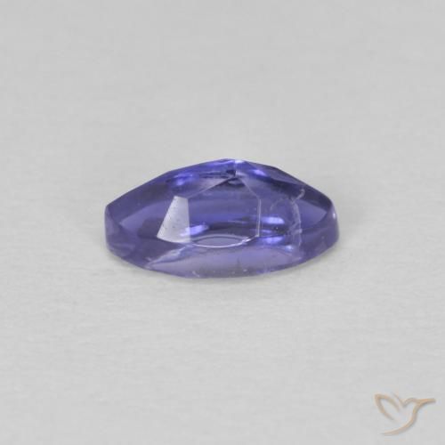 9,17 ctw natürlicher tieflila Iolith, Marquise, VS