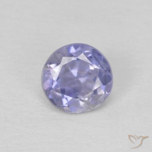0.19ct Natürlicher tieflila Iolith, Runden, VS