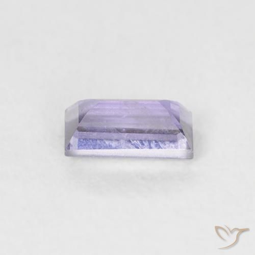 9,17 ctw natürlicher Mittelhelles Violett Iolith, Baguette, VS-SI
