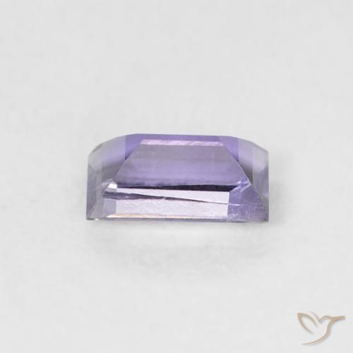 9,17 ctw natürlicher dunkelviolett Iolith, Baguette, VS-SI