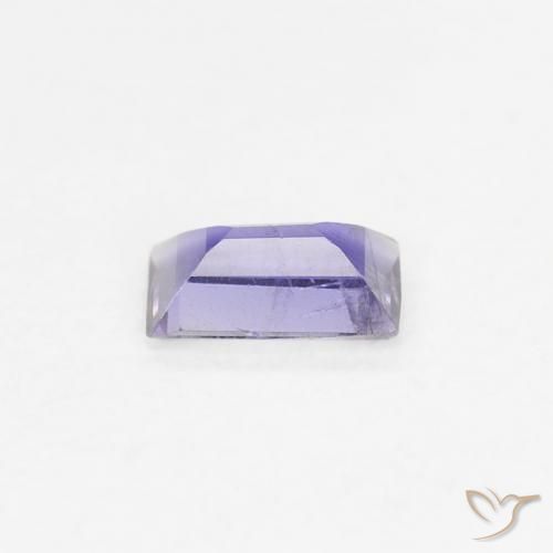 9,17 ctw natürlicher Mittelhelles Violett Iolith, Baguette, VS