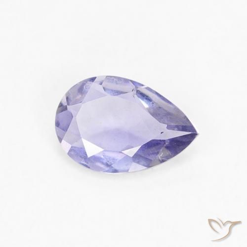 9,17 ctw natürlicher Medium Light-Violet Iolith, Birnenform, VS