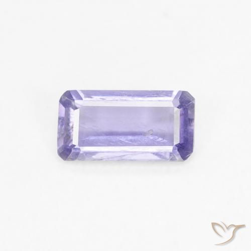 0.28ct Natürlicher Medium Light-Violet Iolith, Smaragdschliff, VS-SI