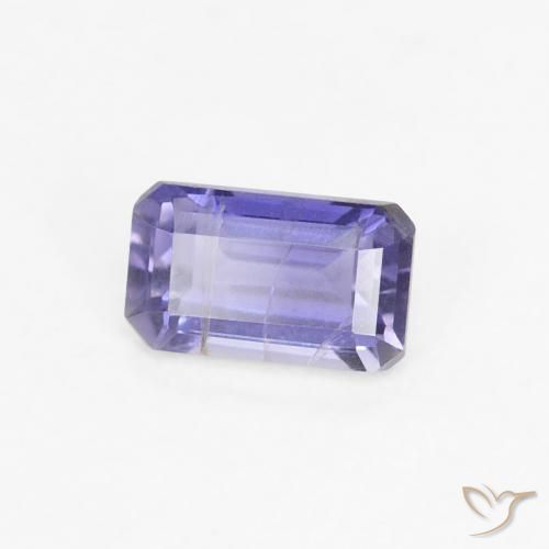 9,17 ctw natürlicher Intensives Violettblau Iolith, Oktagonschliff, VS-SI