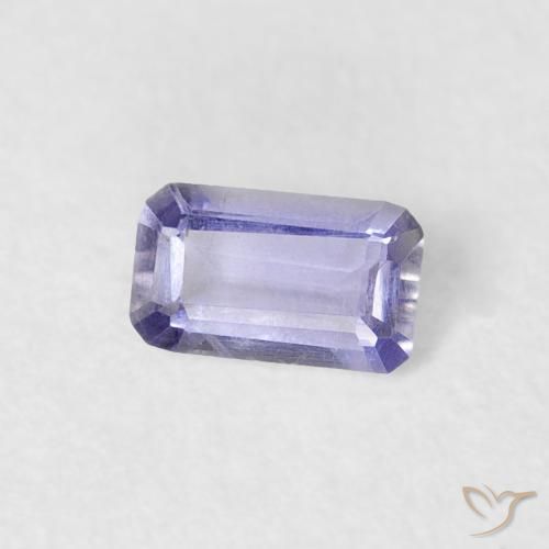 9,17 ctw natürlicher Medium Light-Violet Iolith, Oktagonschliff, VS-SI
